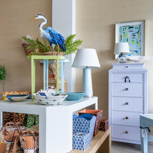 Bespoke furniture and accessories at the oomph Greenwich showroom.