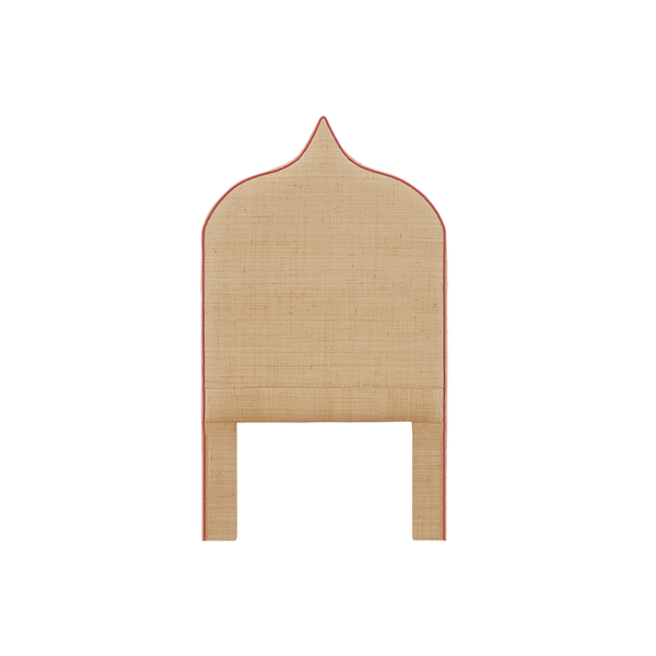 Taj Headboard in Natural Raffia - All Furniture