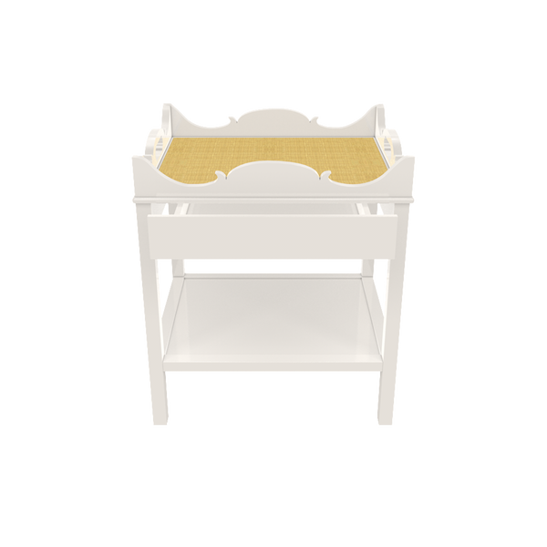 Cot with side table top