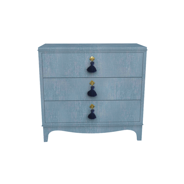 Easton Chest in Denim Blue Finish - Entry Way