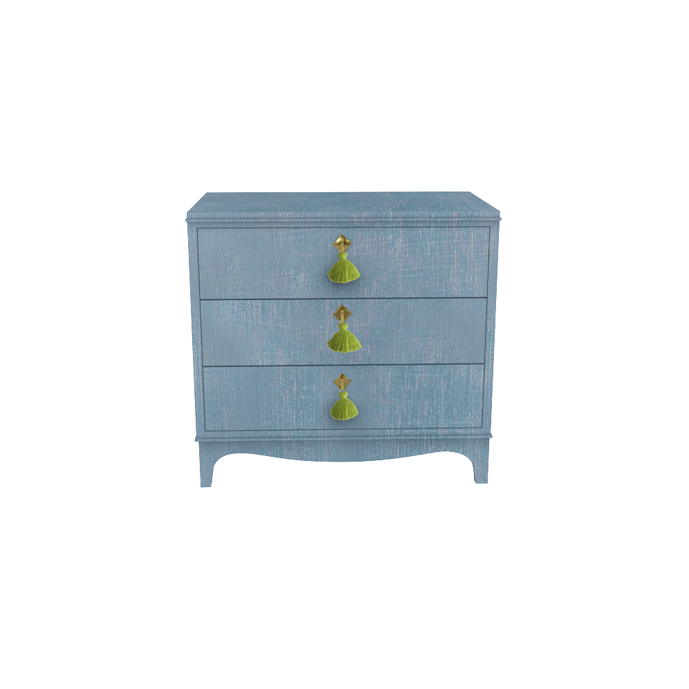 Easton Nightstand Denim Blue Finish