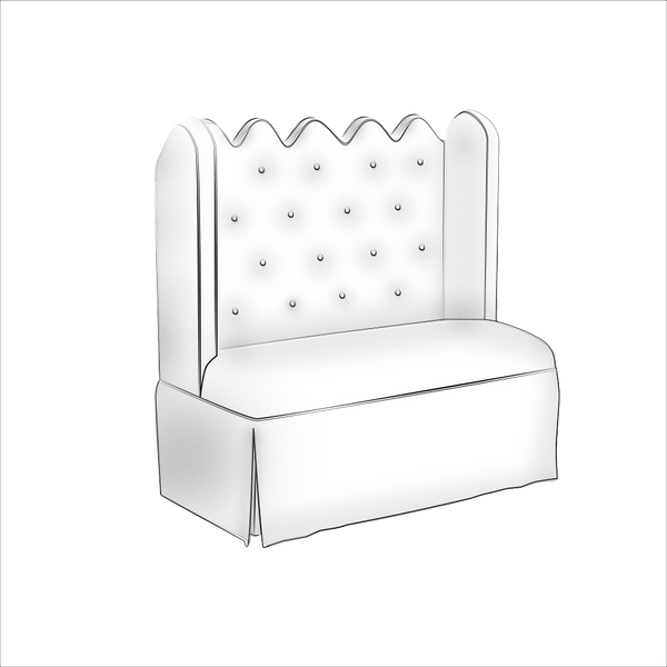 Hobe Sound Settee Designer Settee Bench for Luxurious Homes