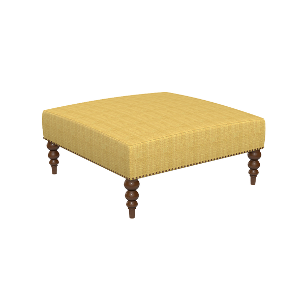 Chatham Raffia Ottoman - All Furniture