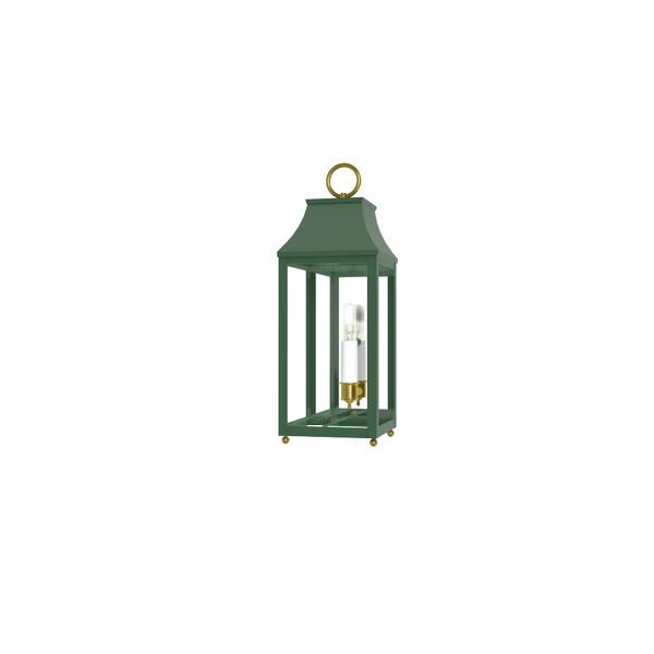 Tini Palo Alto Sconce Short Brass - Small Space Solutions