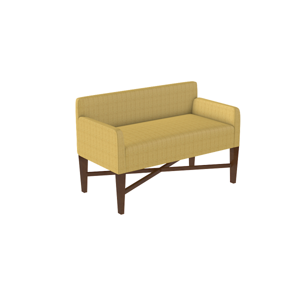 Tini Raffia X Bench - All Furniture