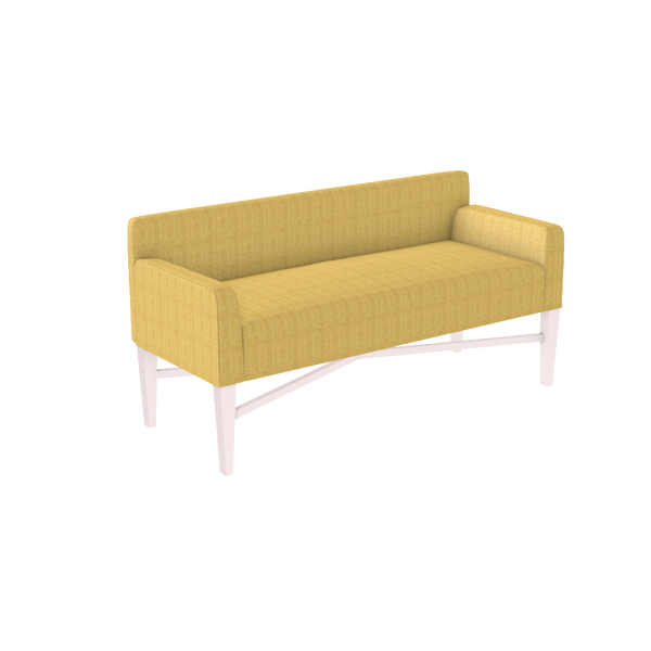 Raffia X Bench - Luxury Seating