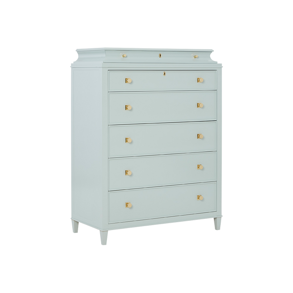 Rowayton Bachelor Chest Sleek & Modern 6 Drawer Chest