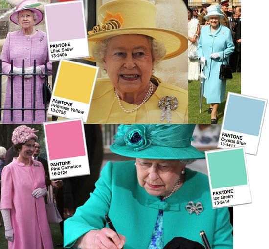 The Diamond Jubilee Colour Guide...