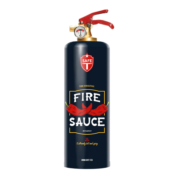 Fire Sauce Fire Extinguisher and Bracket - 2024 holiday gift guide