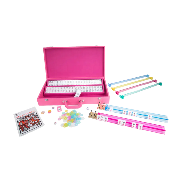 Mahjong Set - Pink - 2024 holiday gift guide