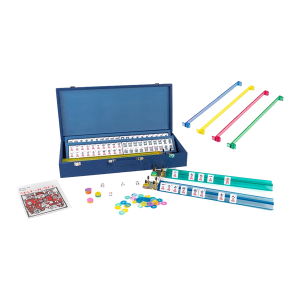 Mahjong Set - Blue - 2024 holiday gift guide