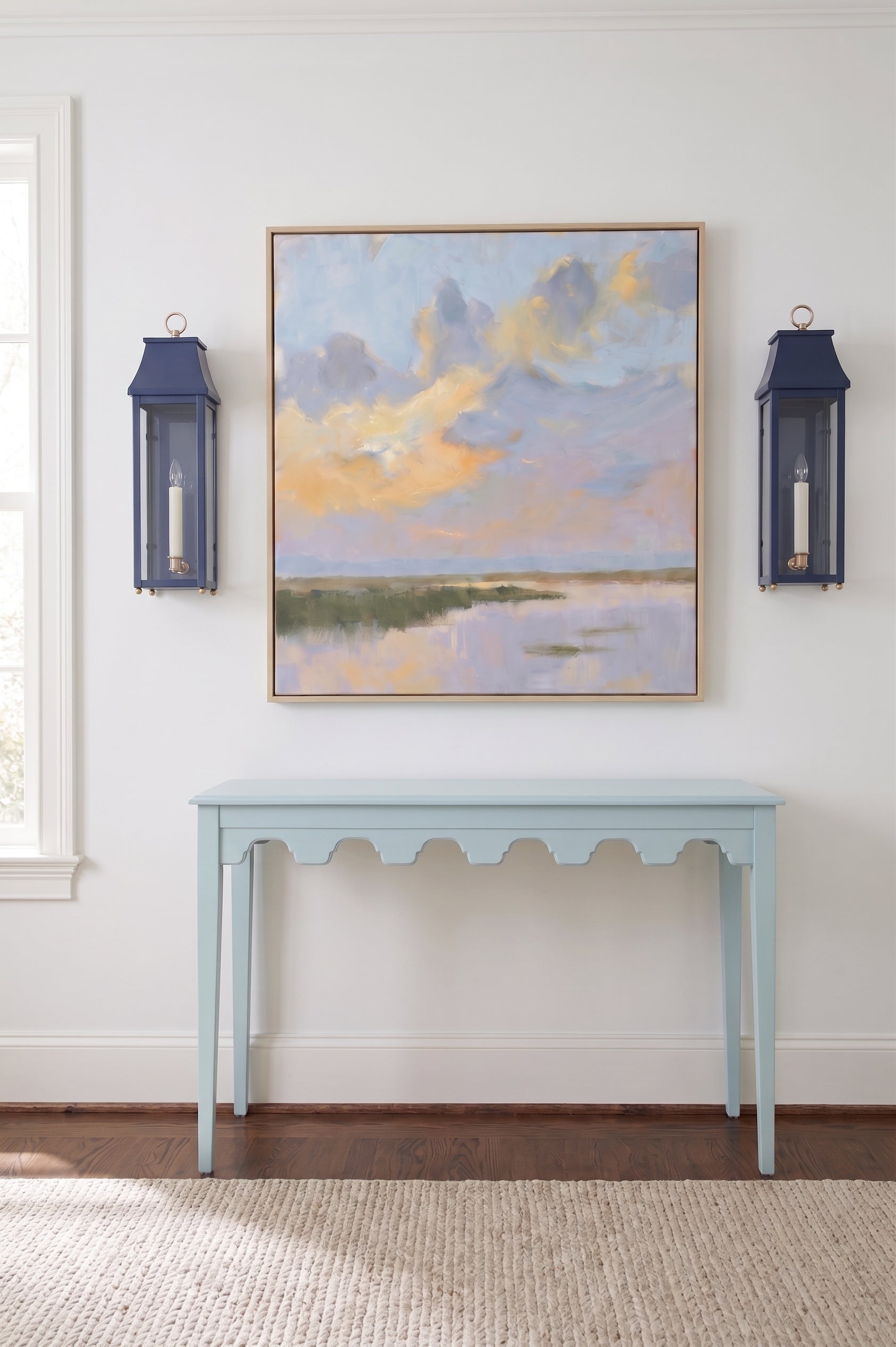 Tini Palo Alto Sconce Long Brass