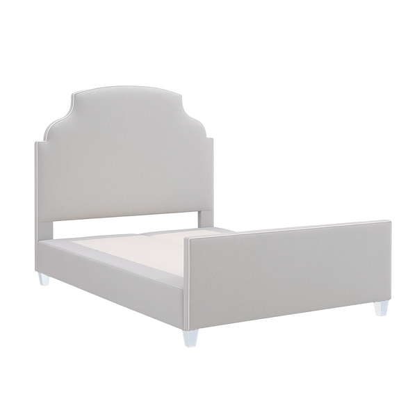 Queen Aspen Platfrom Bed with Footboard - Sample Sale