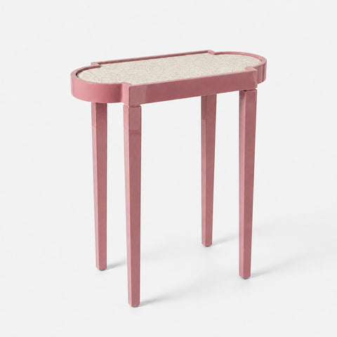 LIMITED EDITION Tini II Table in Benjamin Moore Burgundy Rose