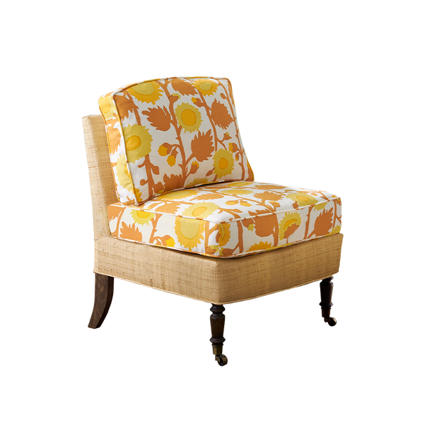 Chatham Chair in Quadrille Zinnia - Sample Sale