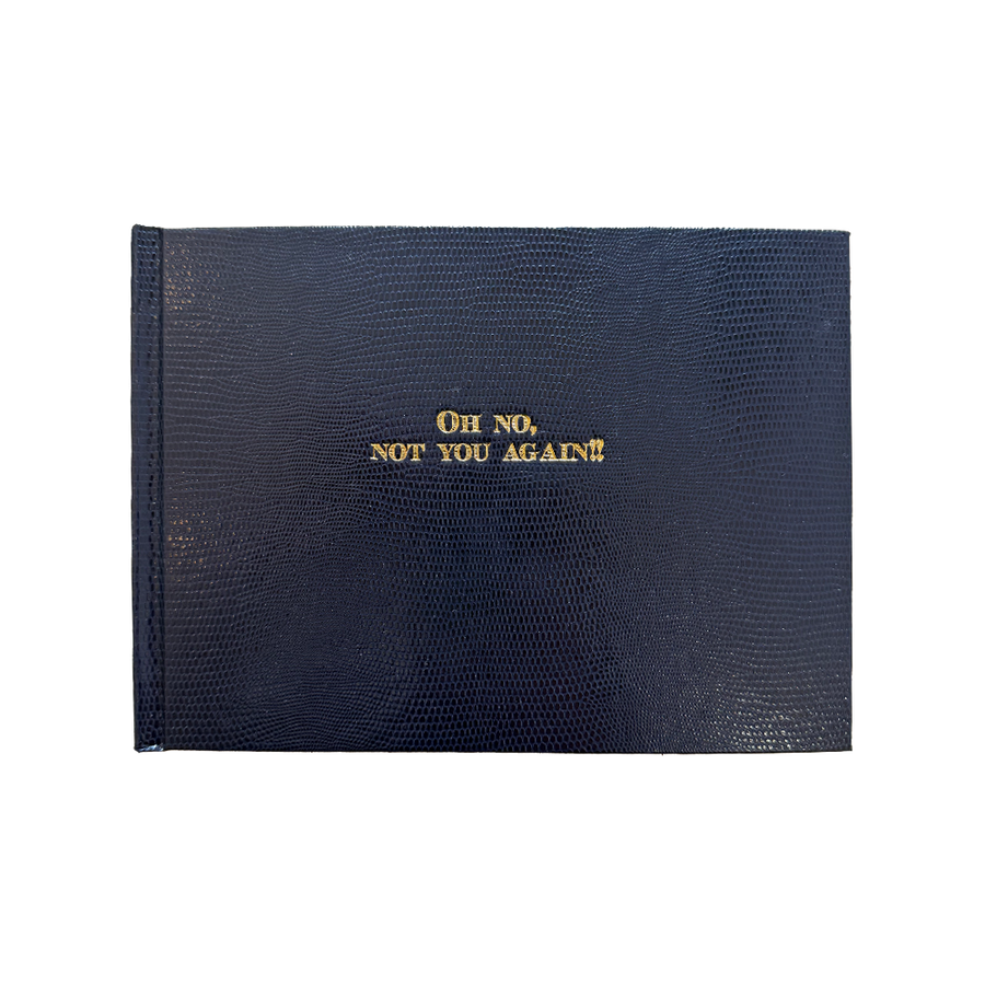 Oh No! Sloan Street Stationer Guest Books - Navy