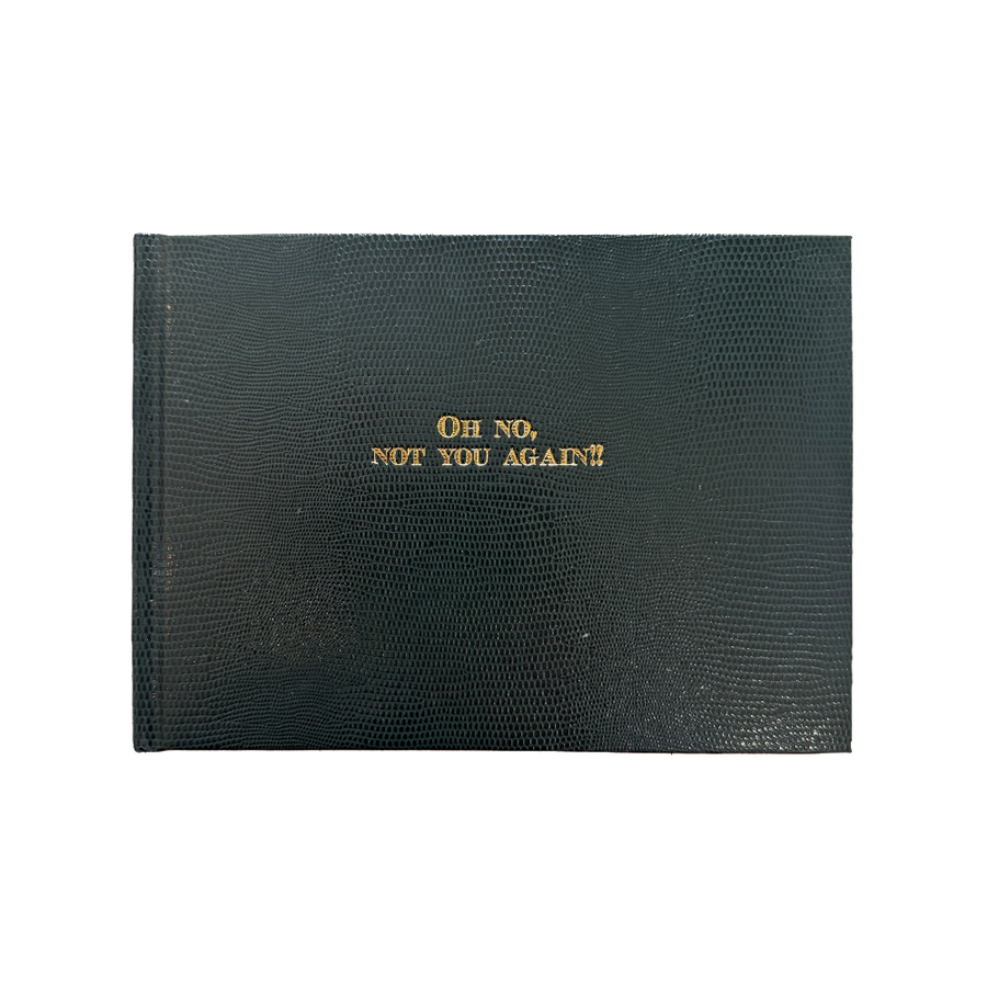 Oh No! Sloan Street Stationer Guest Books - Dark Green