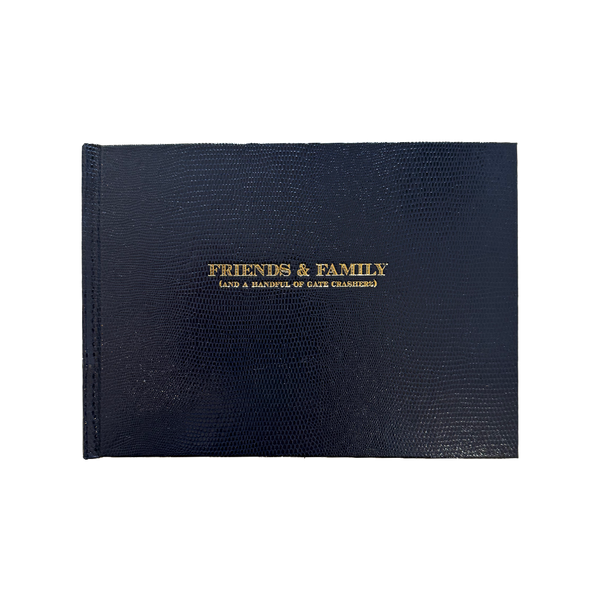 Sloan Street Stationer Guest Books - Friends and Family Navy - Art, Trays and Accessories