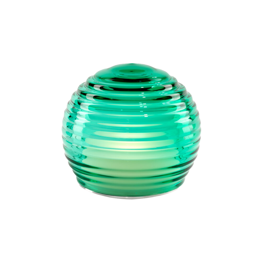 Murano Glass Curve Light - Green