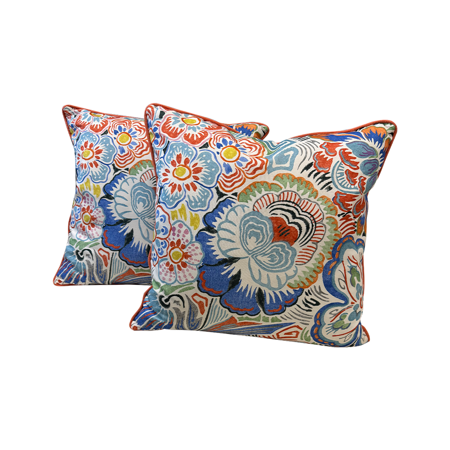 Multi Color Floral 20 Pillows S 2