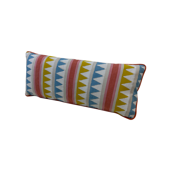 Thibaut Lomita Stripe Lumbar Pillow 11 x 24 - Sample Sale