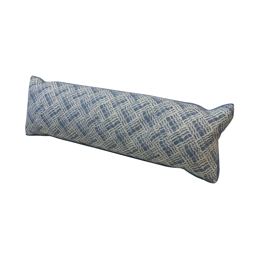 Blue Waves Lumbar Pillow 11 x 30