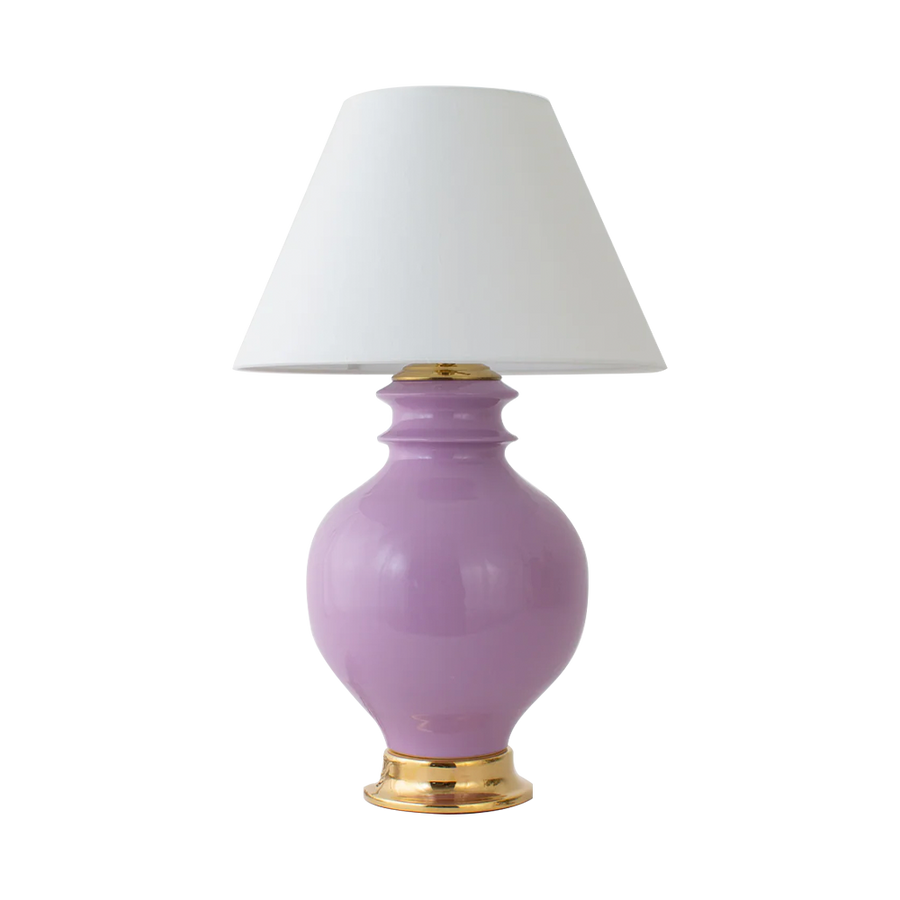 Hutto Lamp in Spring Iris