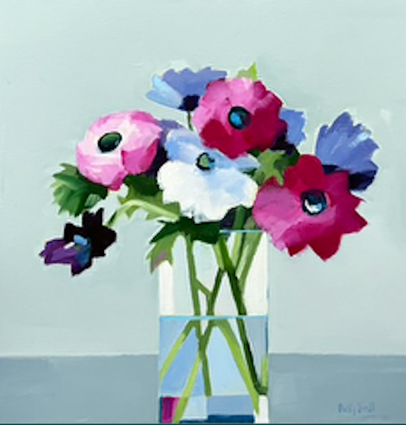 Anemone Spring, Too - Betty Ball - Art, Trays and Accessories