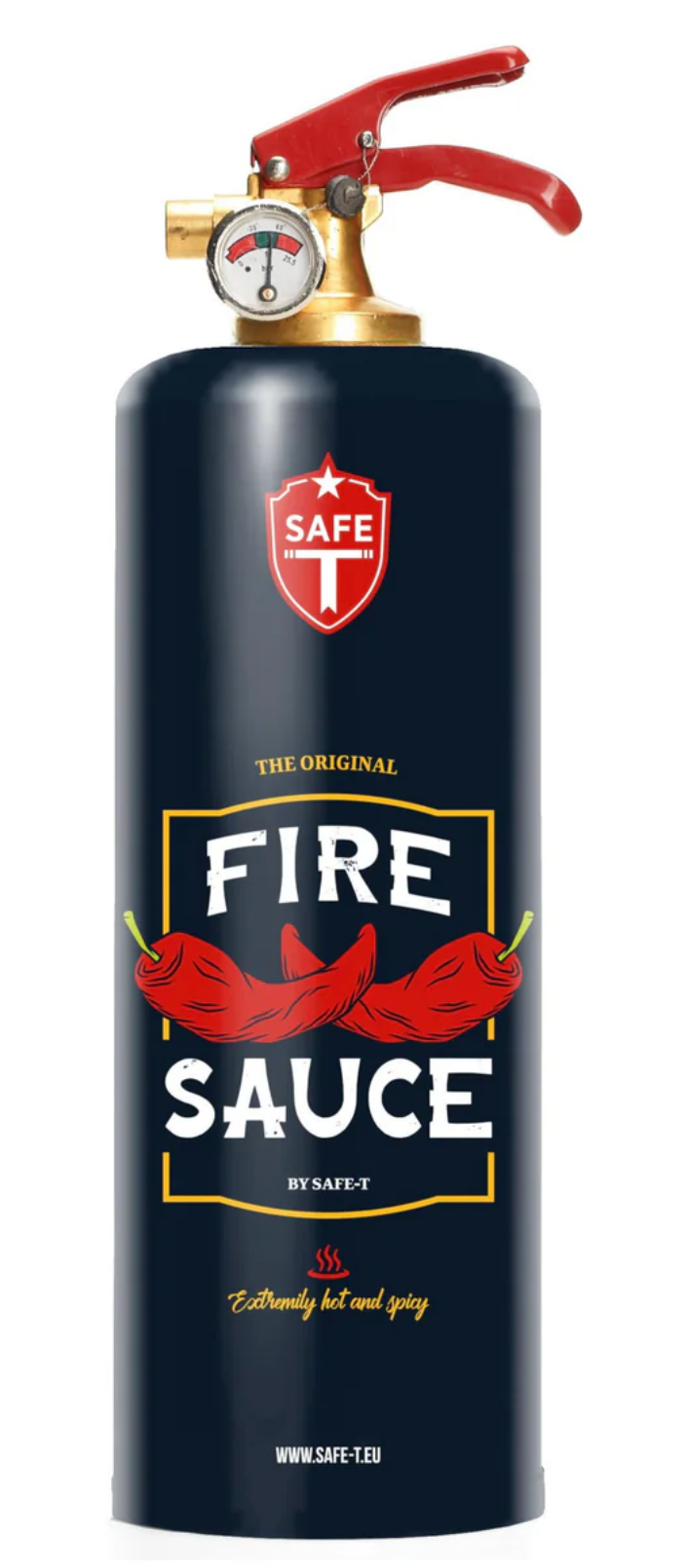 Fire Sauce Fire Extinguisher and Bracket