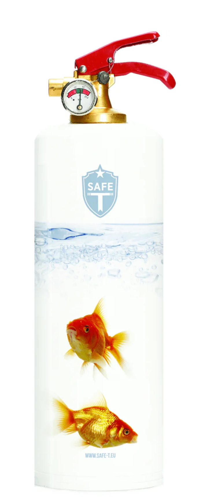 Goldfish Fire Extinguisher and Bracket