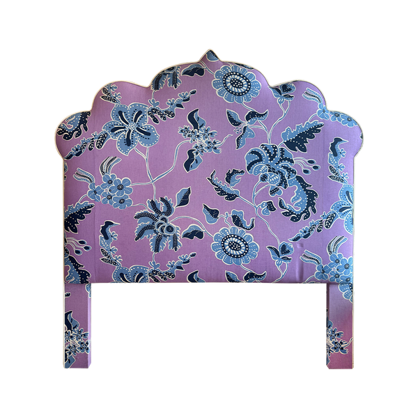 Casablanca Headboard in Quadrille "Albany" Fabric - Sample Sale