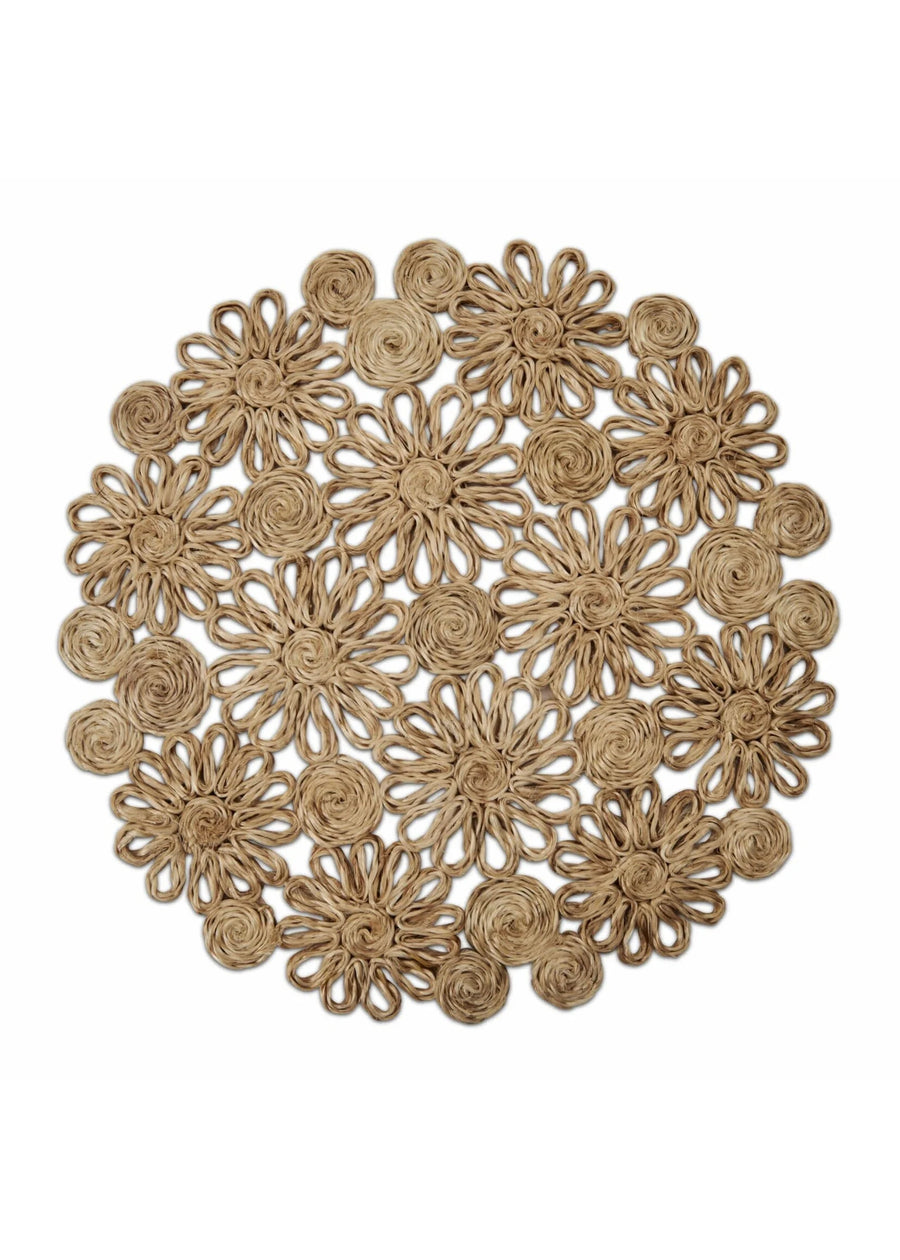 Floral Abaca Placemat - Set of 4