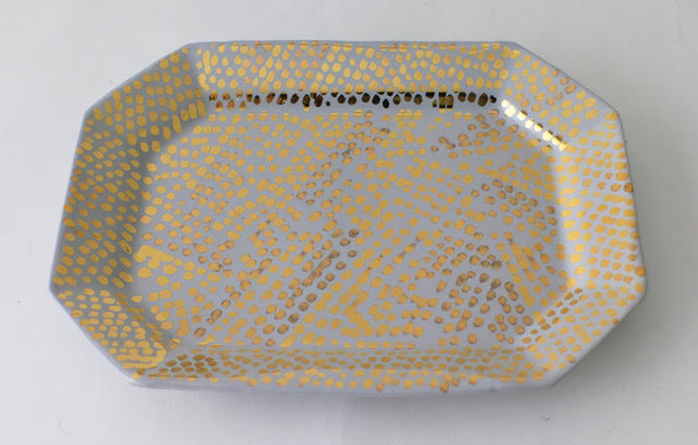 Paul Schneider Dappled Silver/Gold Lustre Tray