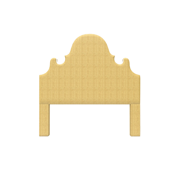 Charleston Headboard in Natural Raffia - Master Bedroom Furniture
