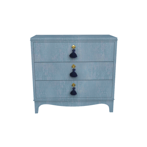 Easton Chest in Denim Blue Finish