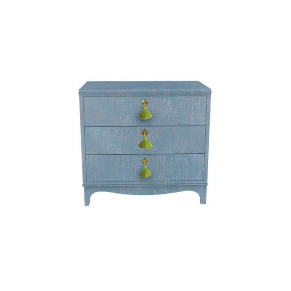 princess polly baby blue dress Summerland Blue Bedroom Set w/Panel Bed, Dresser & Mirror main image 0