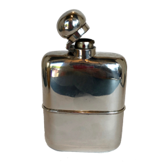 Silver Vintage Flask - Art, Trays and Accessories