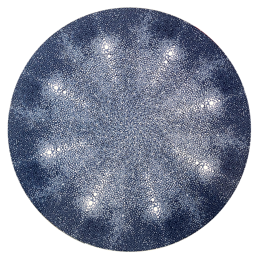 Navy Shagreen Placemat