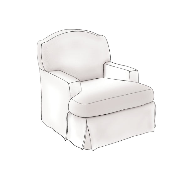Greenwich Club Chair - Elegant Living Room Furniture