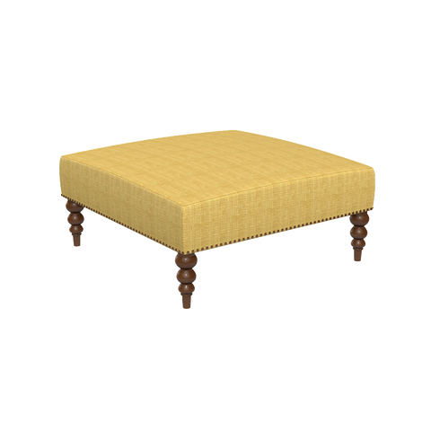 Chatham Ottoman in Natural Raffia