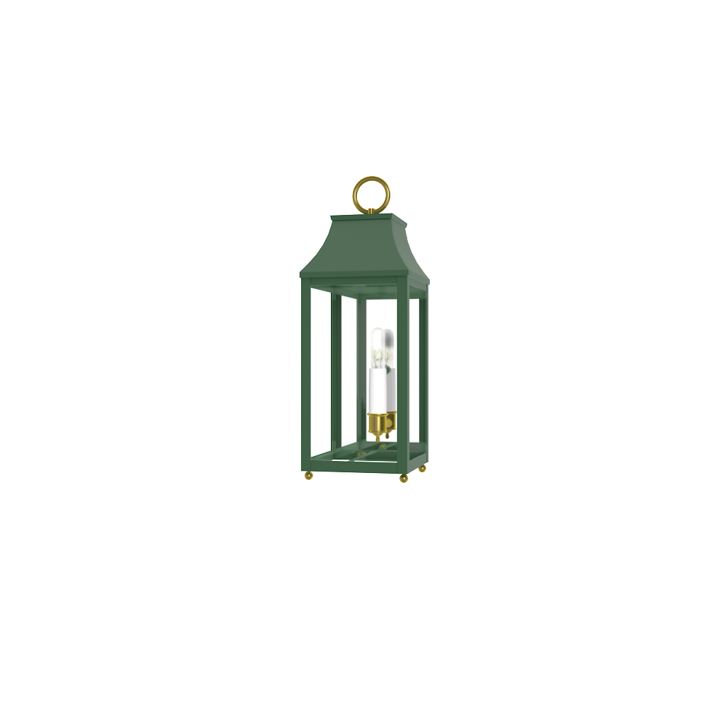 Tini Palo Alto Sconce Short Brass