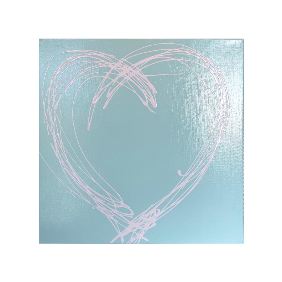 White Heart Art on Oceanfront - Scott Hughes