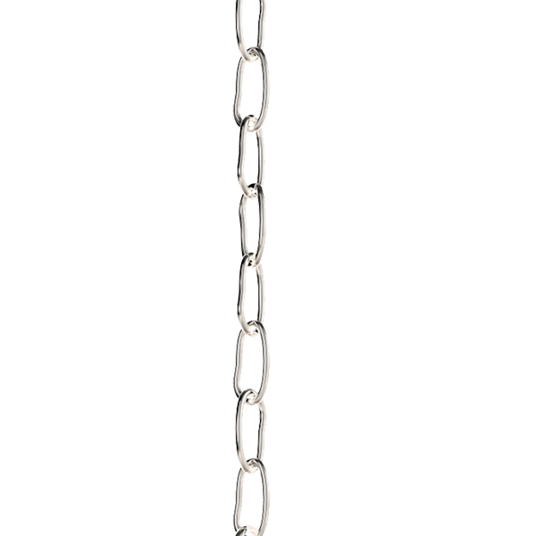 Large Link Nickel Chain - Sales Tax